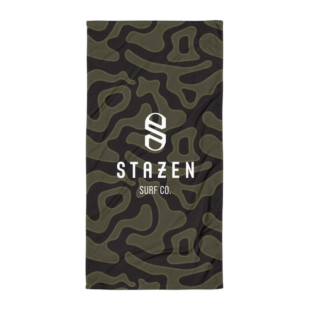 Zen Camo Beach Towel